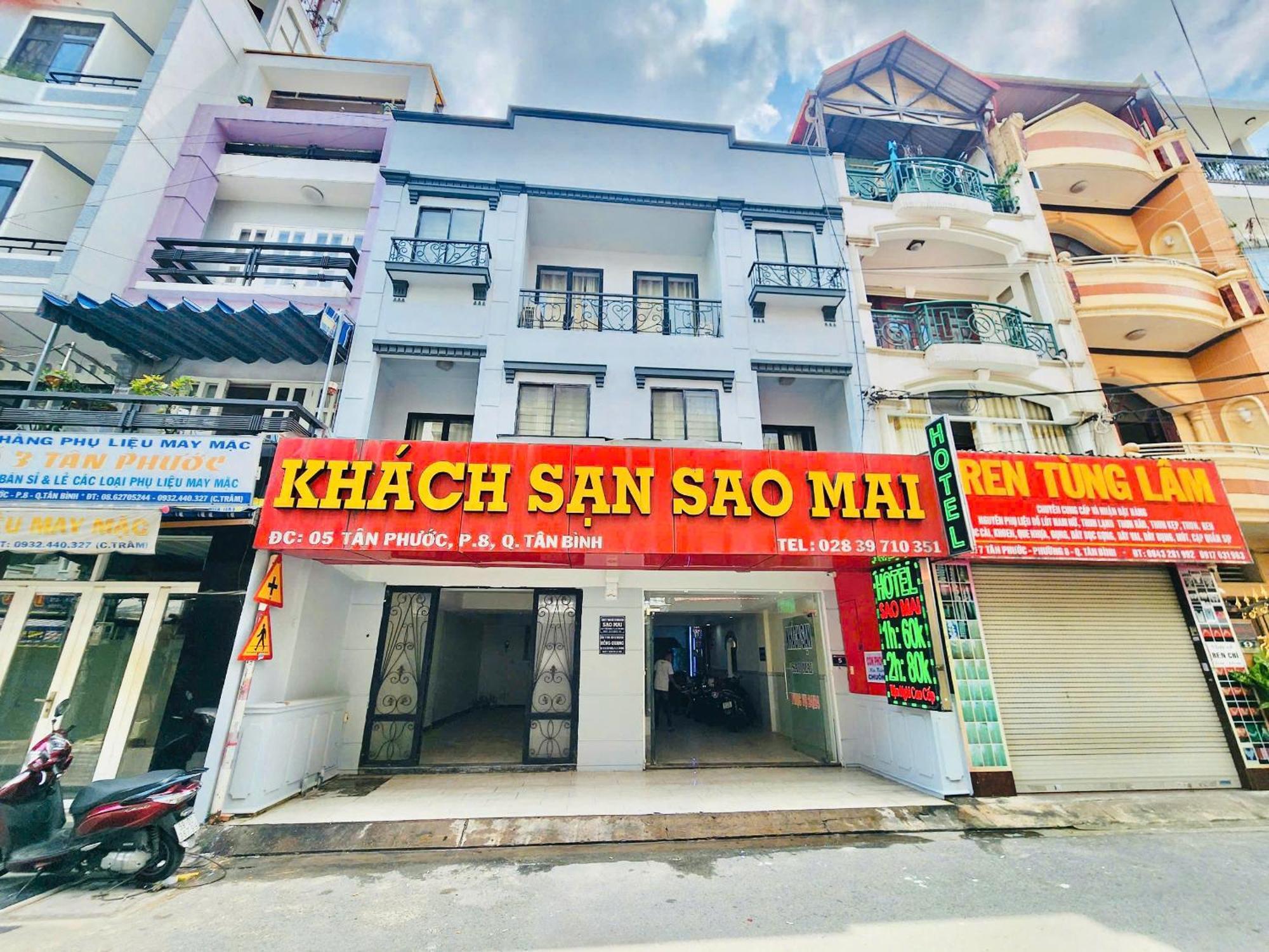 Отель Khach San Sao Mai Хошимин Экстерьер фото